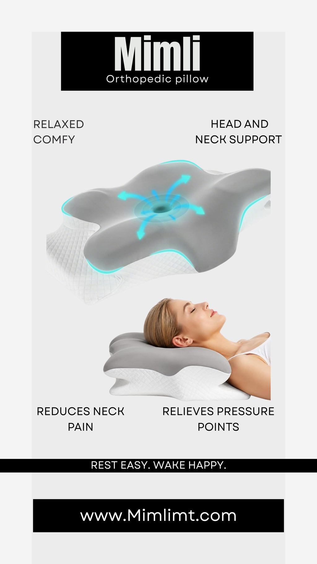 Cervical Memory Foam Pillow